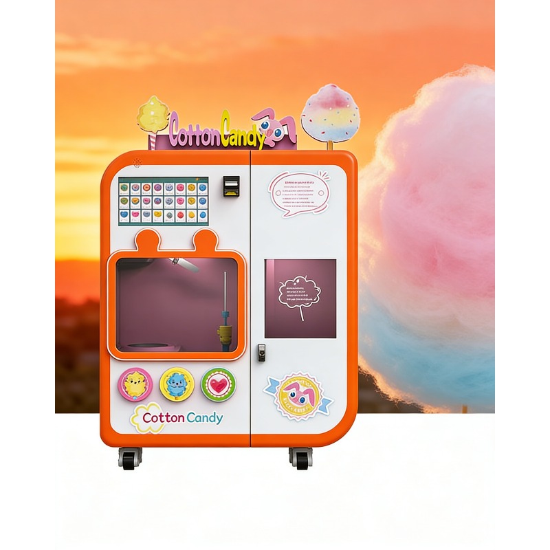 Arcade Vending & Laundry - 완전 자동 솜사탕 자판기(교환 시스템 포함)