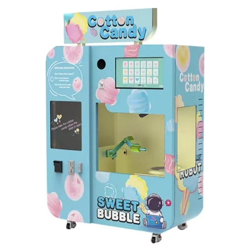 완전 자동 솜사탕 자판기(교환 시스템 포함) 상업용 4 - Arcade Vending & Laundry 리뷰 및 가격
