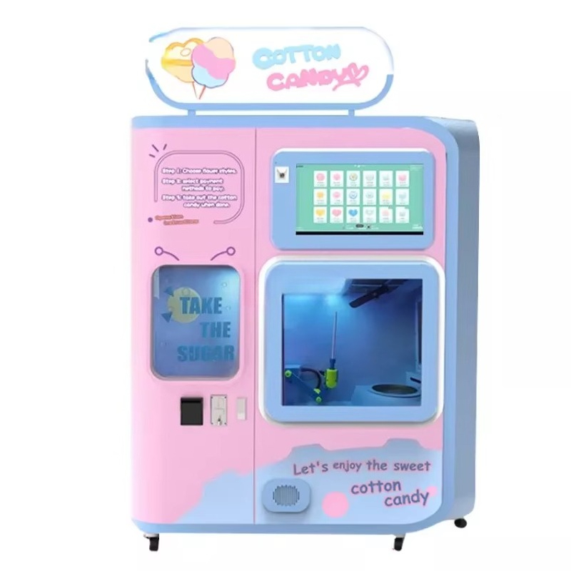 완전 자동 솜사탕 자판기(교환 시스템 포함) 상업용 4 - Arcade Vending & Laundry 리뷰 및 가격